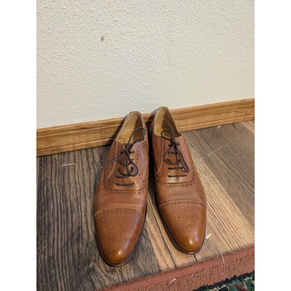 Yanko Semi brogue light brown size 4.5